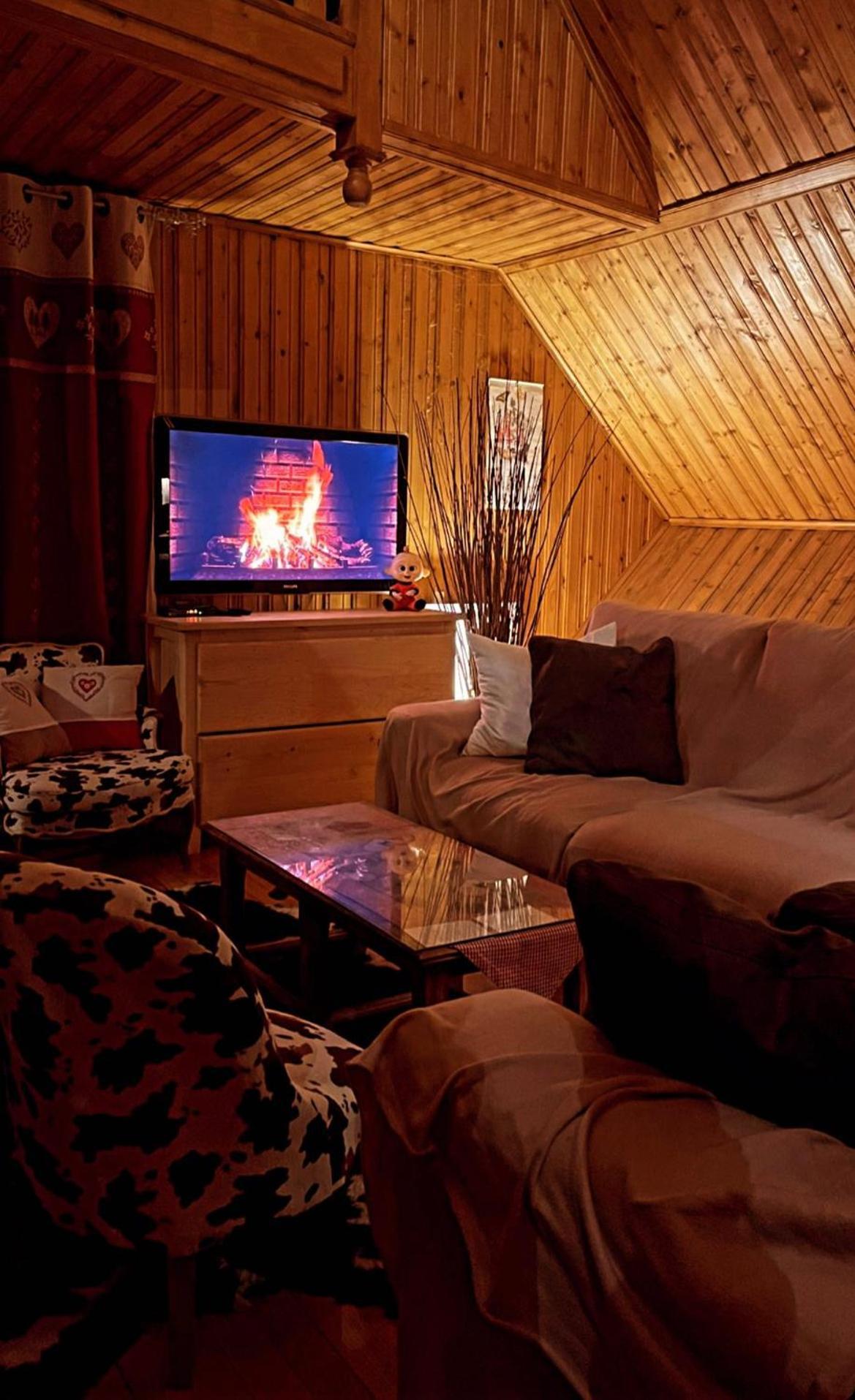 Authentique Chalet Vue Sur Le Lac Et Les Pistes 贝斯和圣阿纳斯泰斯 外观 照片